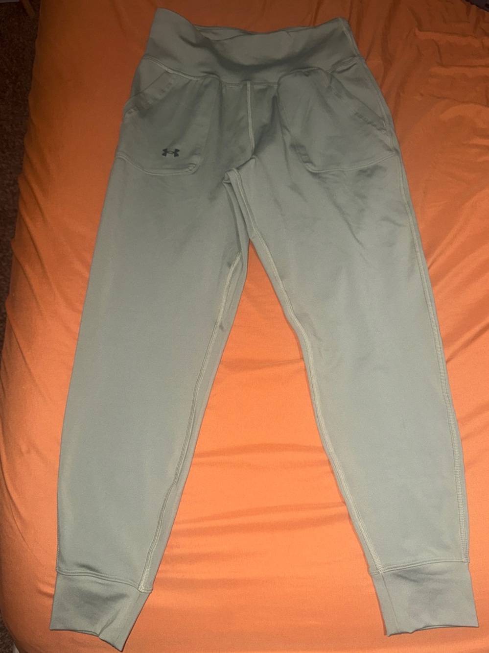 Under Armour Kids Sage Green Jogger Sweatpants